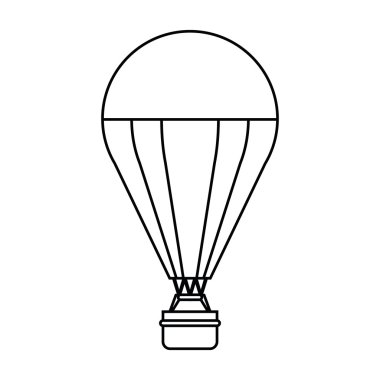 İzole sıcak hava balon tasarım