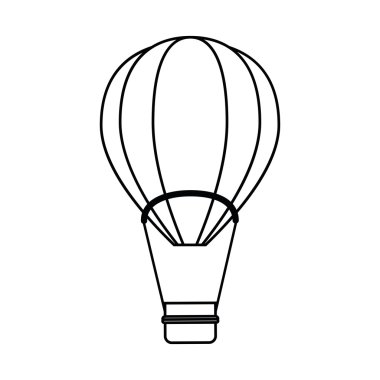 İzole sıcak hava balon tasarım