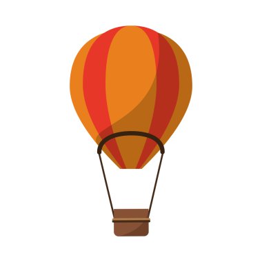 İzole sıcak hava balon tasarım