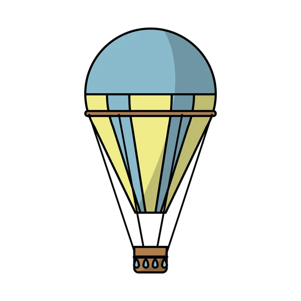 Isolated hot air balloon design