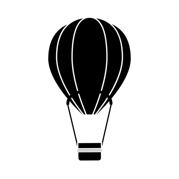 Isolated hot air balloon design — Stock Vector