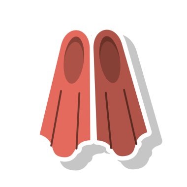 İzole yaz şemsiye tasarımı