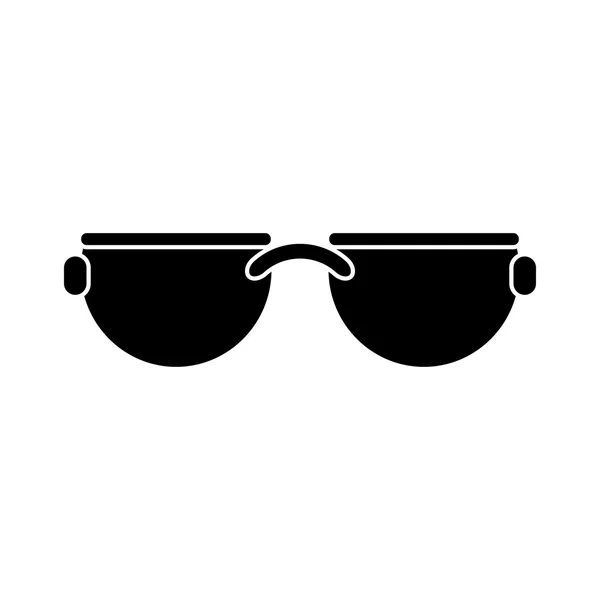 Isolerade sommaren glasögon design — Stock vektor