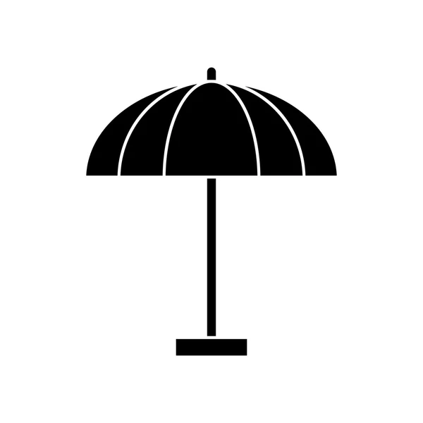 Parapluie d'été isolé design — Image vectorielle