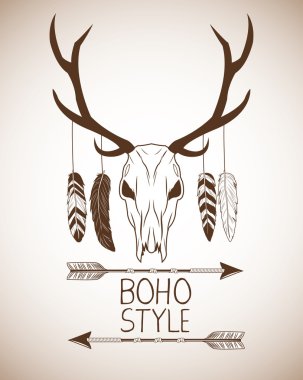 Boho tarzı bohemic ve süsleme tasarlamak