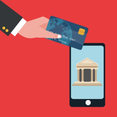 Smartphone alışveriş ve ödeme tasarım