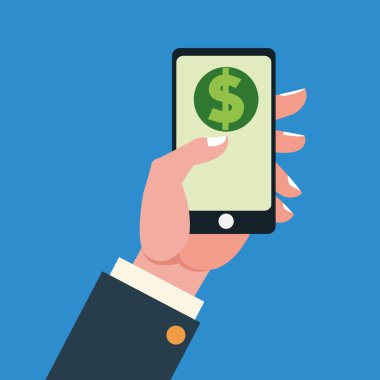 Smartphone alışveriş ve ödeme tasarım