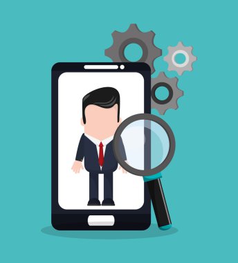 Smartphone ve dijital pazarlama tasarım