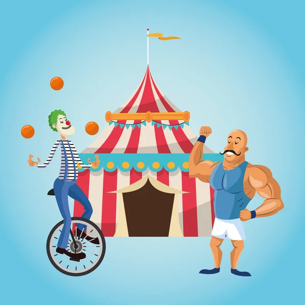 Actividades de carnaval y diseño de festivales — Vector de stock
