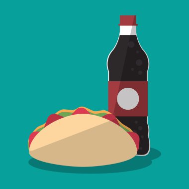 Taco ve soda lokanta konseptinin