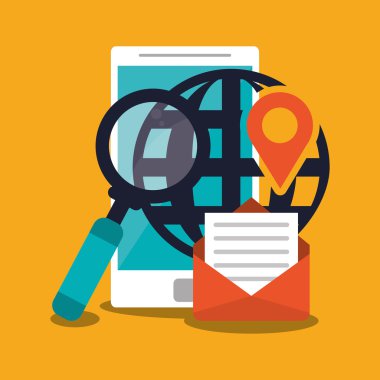 Smartphone ve dijital pazarlama tasarım