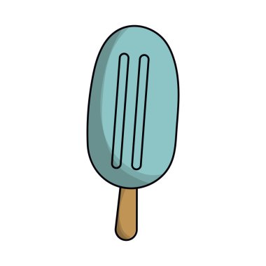 İzole dondurma tasarım