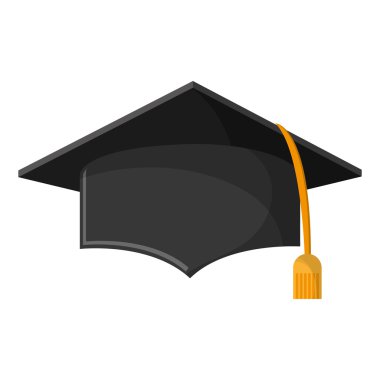 İzole mezuniyet cap tasarım