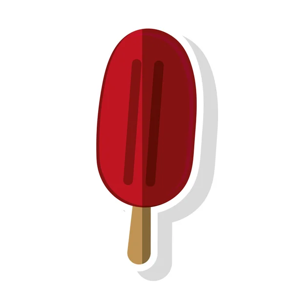 Diseño de helado aislado — Archivo Imágenes Vectoriales