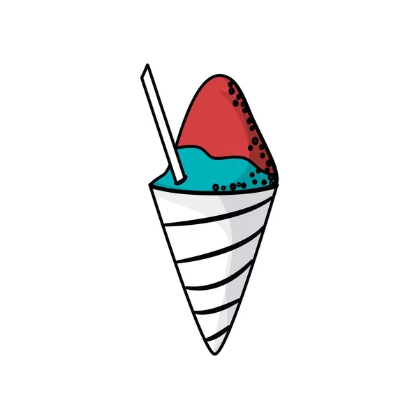 Design de sorvete isolado —  Vetores de Stock