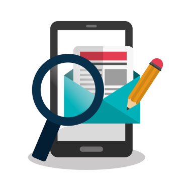 Smartphone ve dijital pazarlama tasarım