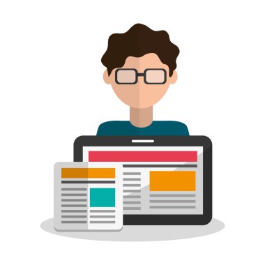 Tablet ve dijital pazarlama tasarım