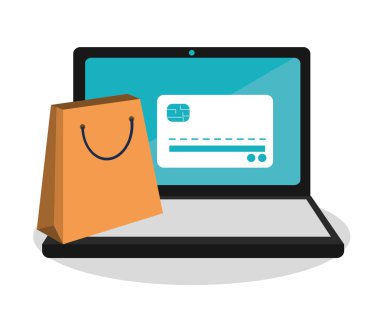 Siber Pazartesi ve Dizayn alışveriş dizüstü bilgisayar