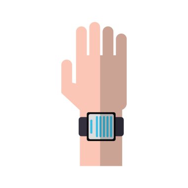 İzole akıllı izle cihazlı tasarım