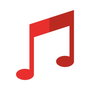 İzole müzik Not Tasarım