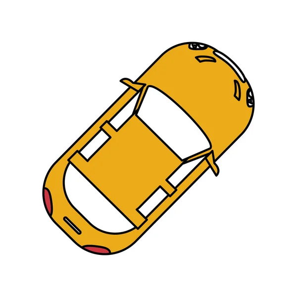 Diseño de vehículo de coche aislado — Vector de stock