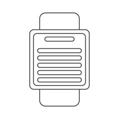 İzole akıllı izle cihazlı tasarım