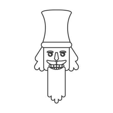 Noel sezon tasarım izole Fındıkkıran