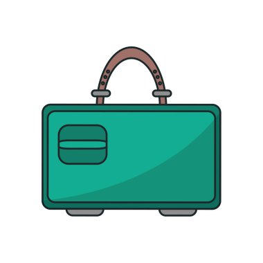 Bagaj kavramının izole çanta