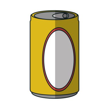 İzole soda içecek tasarım