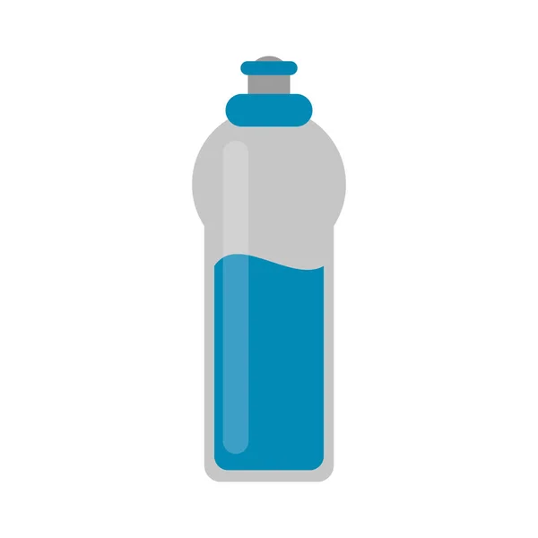 Izolovaná láhev s vodou designu — Stockový vektor