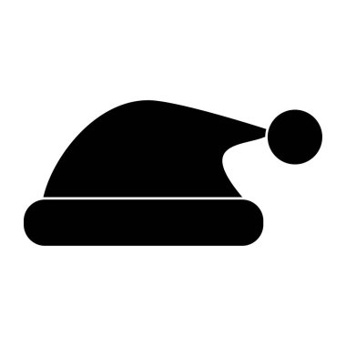 İzole santas şapka Noel sezon tasarım