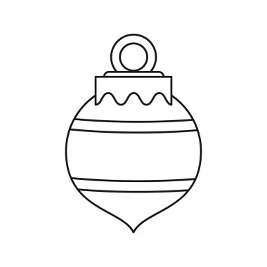 Noel sezon tasarım izole küre