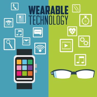 Akıllı izle gözlük ve giyilebilir teknoloji