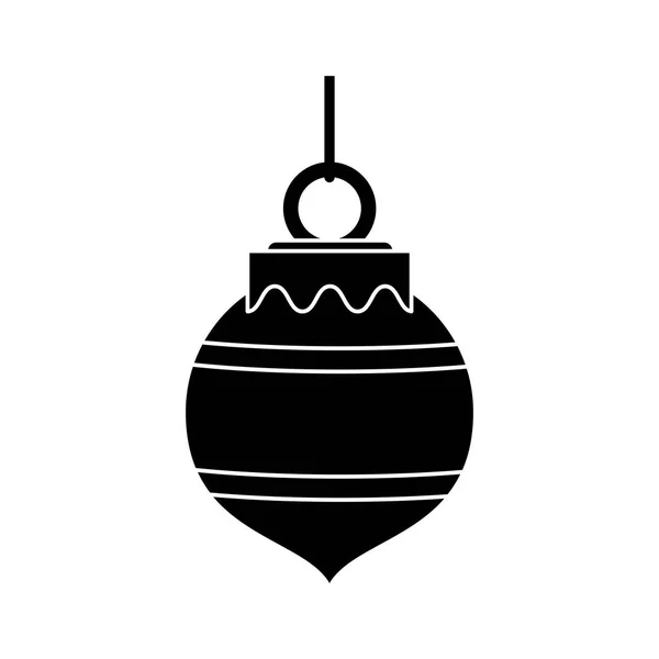 クリスマス シーズンのデザインの分離の球 — ストックベクタ