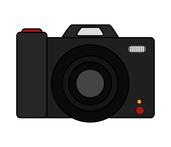 Projeto isolado do dispositivo de câmera —  Vetores de Stock