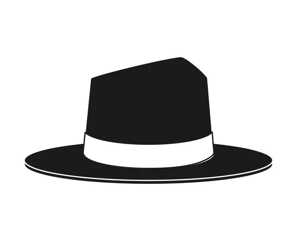 Design de pano de chapéu isolado — Vetor de Stock