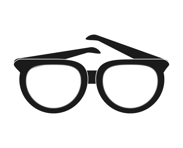 Desain kacamata mode yang terisolasi - Stok Vektor