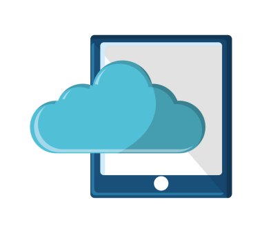 İzole tablet cihaz tasarım