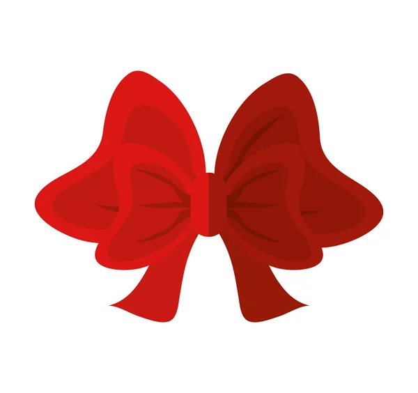 Isoleret rød butterfly design – Stock-vektor