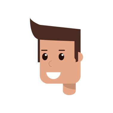 İzole çocuk karikatür tasarım