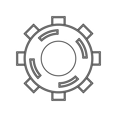 İzole dişli nesne tasarımı