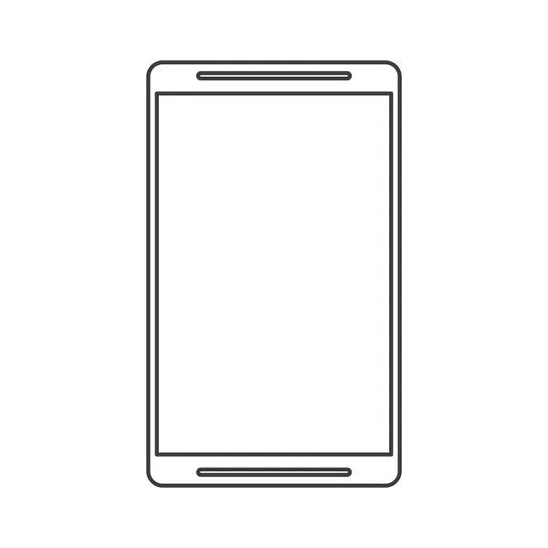 Design de dispositivo Smartphone isolado —  Vetores de Stock