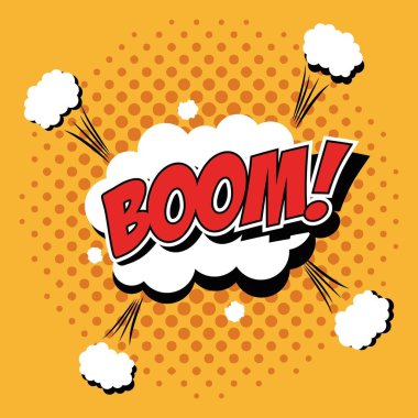 Boom tasarım kabarcık pop sanat