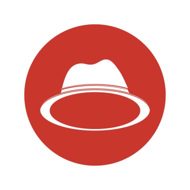 İzole şapka Aksesuar tasarım