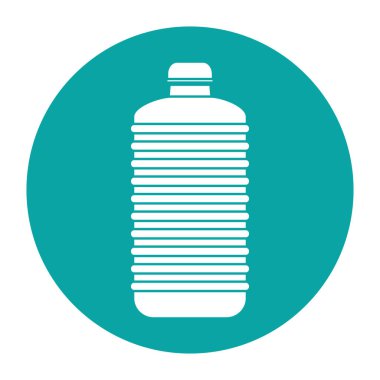 İzole su tasarım şişe