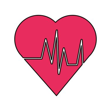 Kalp nabız ve fitness konsept tasarımı ile