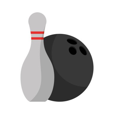 İzole top ve spor tasarım Bovling, PIN