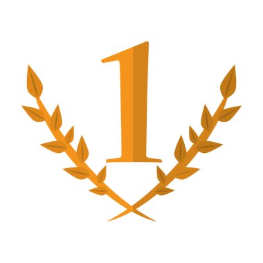 Yalıtılmış bir çelenk tasarım içinde