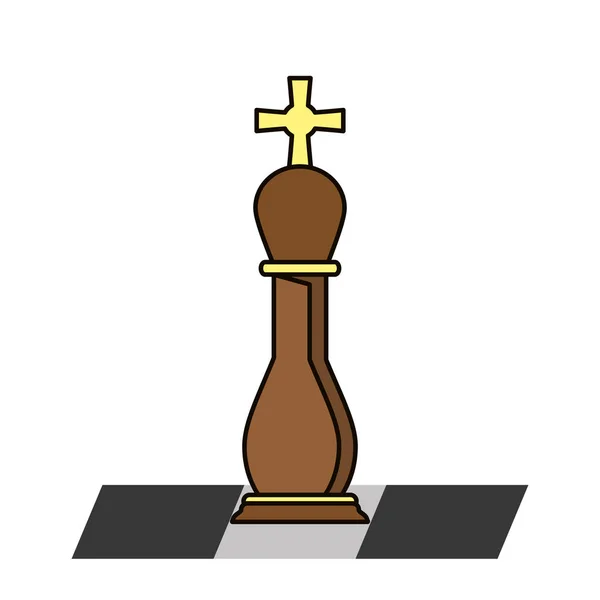 Isolerade schack bit konstruktion — Stock vektor