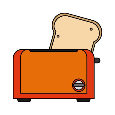 İzole tost makinesi tasarım